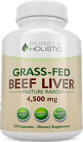 Grass Fed Beef Liver Capsules 4500Mg - 270 Capsules, 750Mg Each - Grassfed Desic - 第 10/12 張圖片