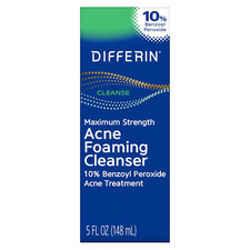 Acne Face Wash with 10 Benzoyl Peroxide, Maximum Strength, 5 Oz.