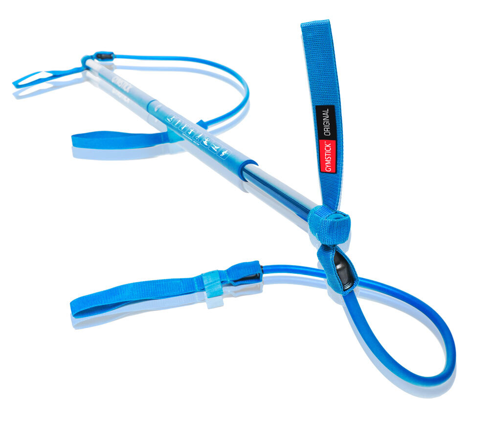 Gymstick 2,0 BLAU Mittel + Poster und Tasche