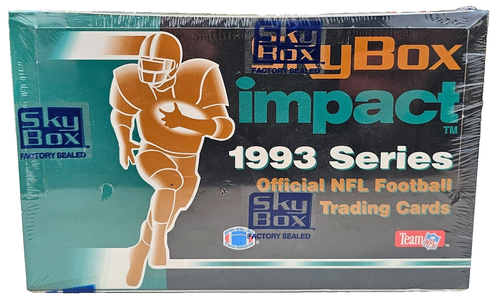 1993 Skybox Impact Football Box Factory Sealed / NOS