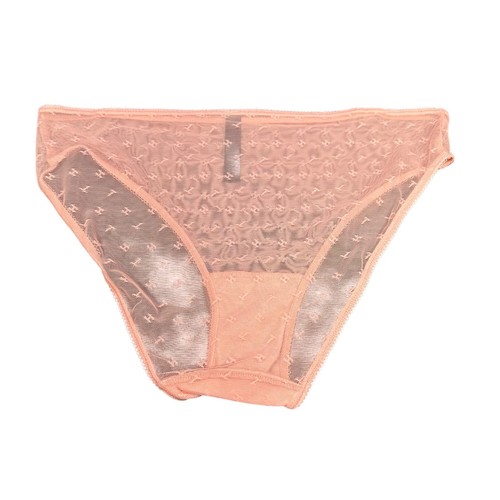Tommy Hilfiger Womens Size Medium Panty Bikini Sheer Pink New Without Tags - Picture 2 of 8