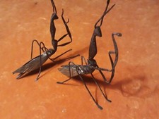 Sculptures Animalières fer forgé et laiton vintage Vers 1950 curiosa