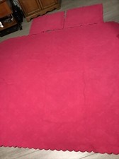 Coming Home 100 Cotton Vintage Scalloped Bedspread 2- Matching Pillow Shams