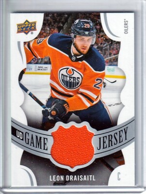 2018-19 Upper Deck Game Jerseys #GJLD Leon Draisaitl Edmonton