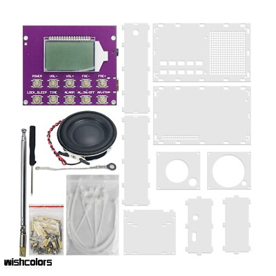 AM FM Radio DIY Frequency Modulation & Amplitude Modulation Digital Radio Kit