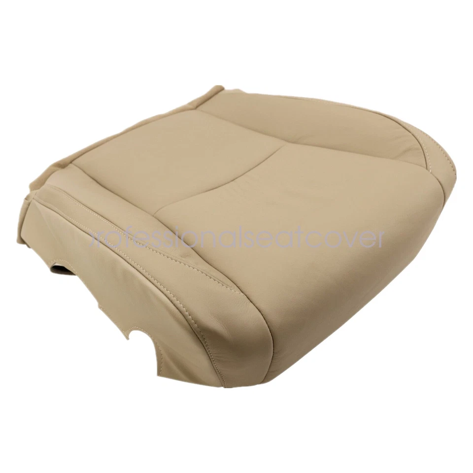 Driver Bottom Leather Seat Cover Tan For 2004-2009 Lexus RX330 RX350 RX400h - Image 3 of 4