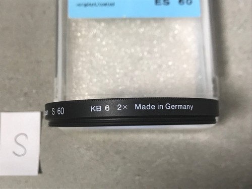 Heliopan KB 6 60mm (Cooling) Filter – NEW OLD STOCK - Picture 3 of 6