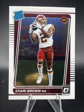 2021 Donruss Optic Rated Rookies #223 Dyami Brown - Washington Football Team