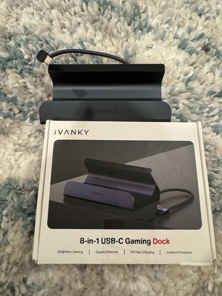 IVANKY USB C Docking 6in1 Hub Docking Station For Gaming HDMI eBay