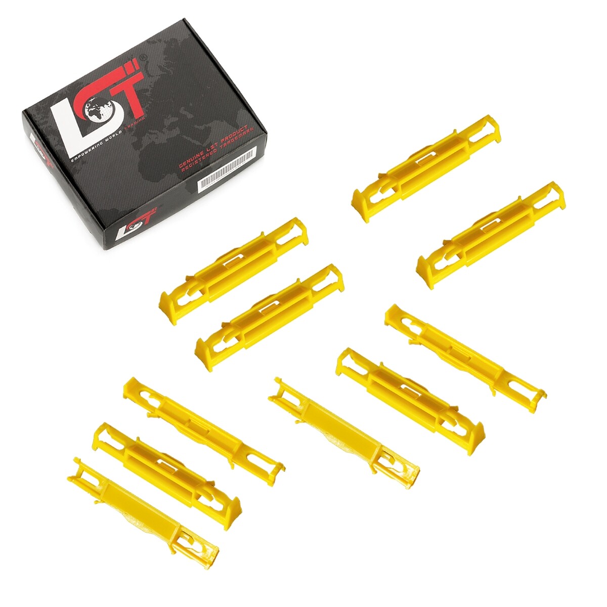 10x Windshield Blends Strips Fastening Clamp Clips for PEUGEOT