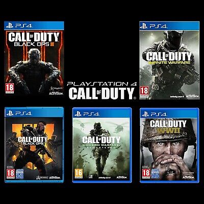 Call Of Duty COD PS4 Games for PlayStation 4 - New & Sealed