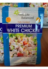 Food Life Balanced Premium White Chicken - 4.5 oz Each - Pack of 12