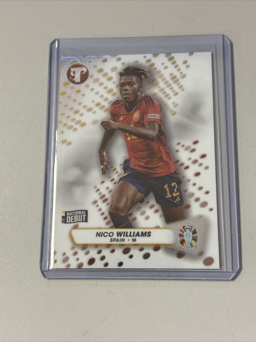 2023-24 Topps Pristine Road To Euro Nico Williams #161 | eBay