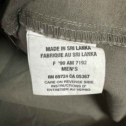 Camisa de Caza Columbia Años 90 De Colección Para Hombres L Verde Briarshun Almohadilla de Tiro Bordada - Imagen 8 de 12