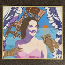 Samuel Murray Parker Original Acrylic Painting Pop Art Surrealist Psychedelic