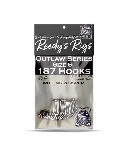 25x Whiting Fine Guage Circle Hooks Size 6 Reedy's - Picture 5 of 5