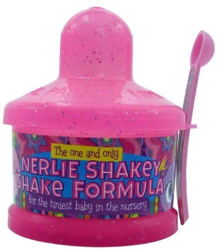 ¡Fórmula de batido Shakey rosa nerlie para bebés recién nacidos! Nuevo - VHTF retirado - Imagen 1 de 2