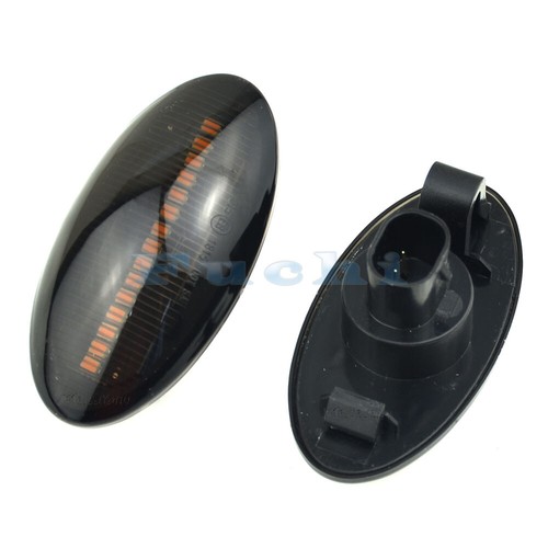 Luz marcadora lateral dinámica LED enchufe pin para Opel Vauxhall Agila Mk2 Suzuki SX4 - Imagen 10 de 22