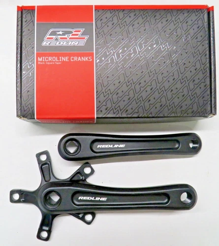 BMX  Redline Microline Crank Arms Black  135  155  160 , 165 mm 5 Bolt 110 mm