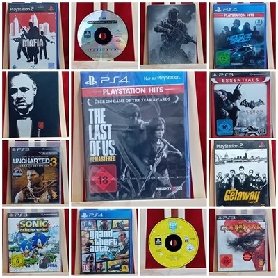 Playstation Spiele verschiedene Generationen Konvolut Auswahl