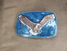 Flying Eagle The Great American Belt Buckle Company Vintage 1978 H504 USA Made