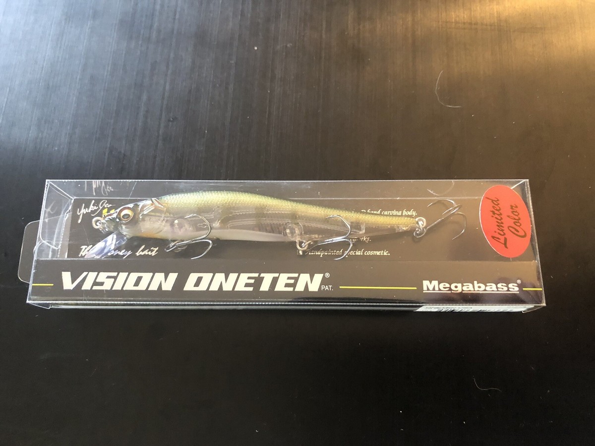 ルアー・フライ Megabass VISION 110 Oneten Clear Baits Megabass Vision 110 OneTen SB Perch only 400 made NIB | eBay