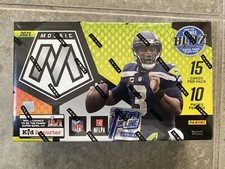 Brand New Sealed 2021 Panini Mosaic 1st Off The Line FOTL Football NFL Hobby Box