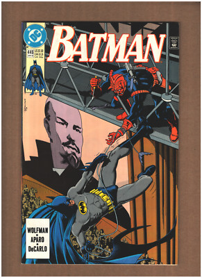 Batman #446 DC Comics 1989 Marv Wolfman Jim Aparo VF+ 8.5