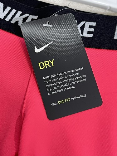 Girl’s Nike Dri-Fit Capri Leggings Color Racer Pink Size 4 XS NEW NWT MSRP $30 - Picture 8 of 10
