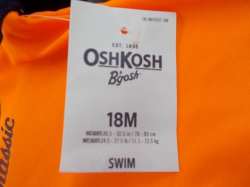 Camisas de baño surtidas para bebés y niños pequeños OshKosh B'gosh tallas 6 meses - 3T - Imagen 13 de 22