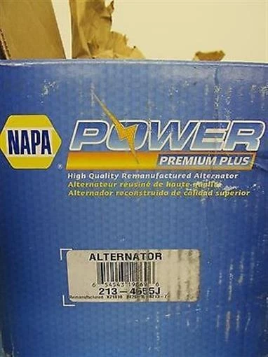 NAPA 213-4655J, Remfg. 140 amp Alternator - Image 2 of 2