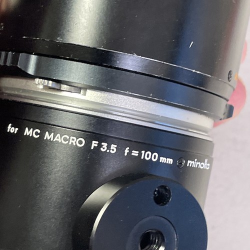 Minolta Rokkor-X 100mm F3.5 Macro Lens w/1:1 Macro 14 - Picture 4 of 6