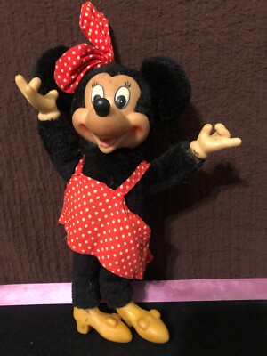 VINTAGE DISNEY APPLAUSE MINNIE MOUSE PLUSH HARD
