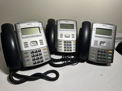 Lot Of  3 Nortel 1120E Display Business Office IP Phone NTYS03
