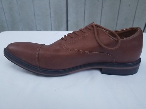 Mens Goodiellow Brown Dress Shoes, Size 10.5 - Picture 3 of 10