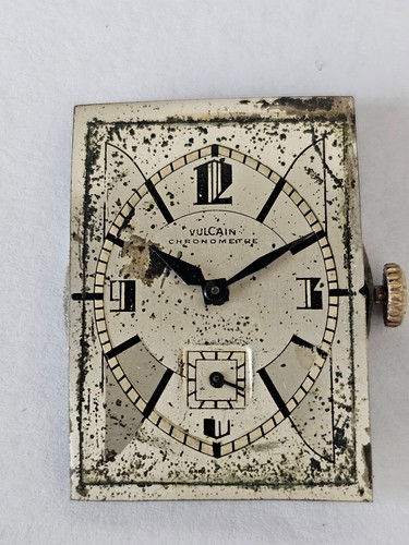 VULCAIN-"CHRONOMETRE"-MANUALE-DECO'-OVERSIZE-ORO ROSA 18KT (0,750)-FIRMATO-BOX - Picture 22 of 24