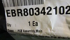 LG WASHING MACHINE CONTROL BOARD / PCB BOARD - EBR80342102 - Open Box -NEW OTHER