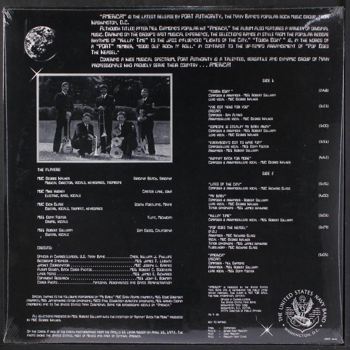洋楽 United States Navy Port Authority LP United States Navy Port Authority LP