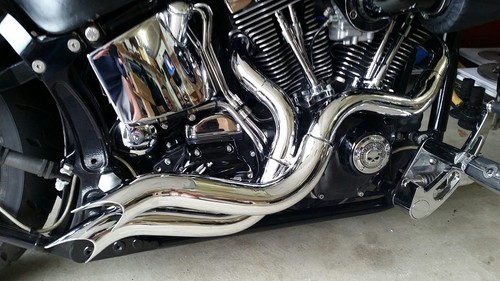 ULTIMA NEW EXHAUST PIPES HARLEY HARLEY SOFTAIL