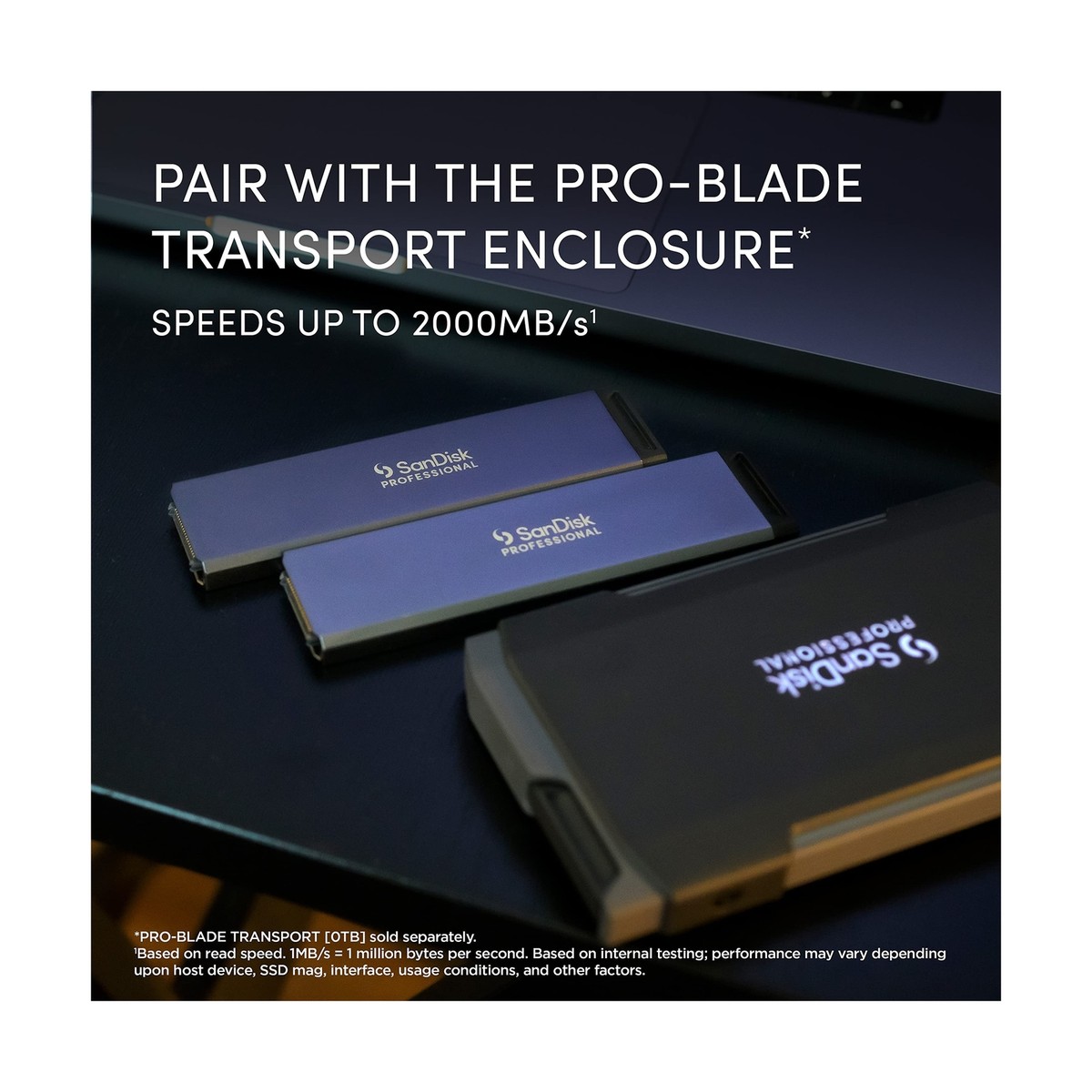 SanDisk Professional 4TB PRO-Blade SSD Mag - Portable & Modular
