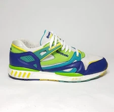 Reebok ERS 5000 II 2 Retro Sport White Royal Blue Green Yellow 1-182187 US 11.5 