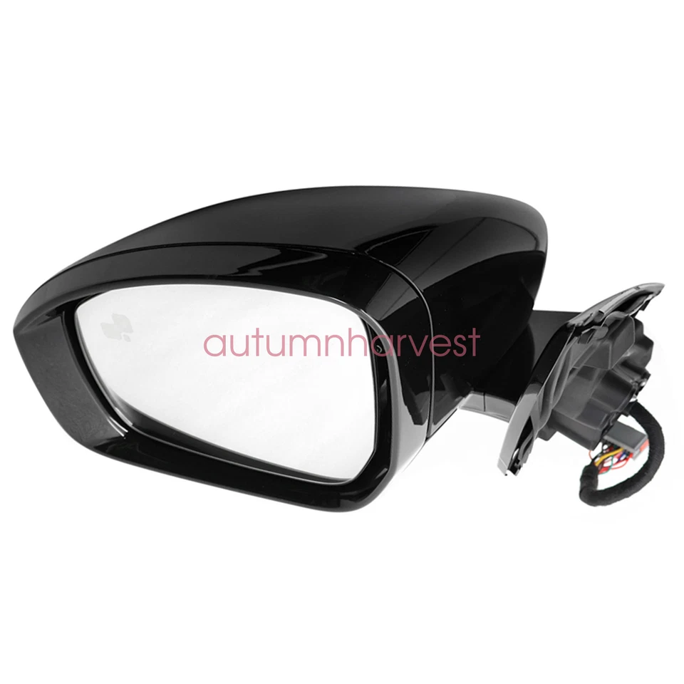 Espejo retrovisor lateral negro punto ciego para Land Rover Range Rover Sport 2014-2019 Foto 4 de 4