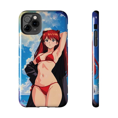 Kawaii Asuka Waifu Tough Phone Case Anime Manga Protective Cover Evangelion Geek - Picture 101 of 132