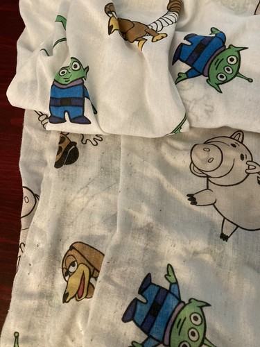 Vintage Toy Story Bedding Set Flat Sheet Fitted Sheet Curtains with Valance 1995 - Picture 7 of 16