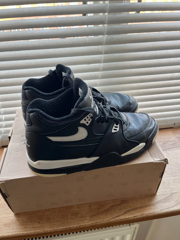 Nike Air Flight 89 (2012) Black/Zen Grey-Cool Grey 306252-010 US10 EUR44,5 - Image 3 of 4