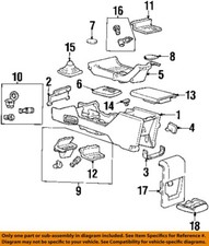 Ford Oem 02-05 Explorermountaineer Console Front Console-panel 2l2z78045a76aab Ford Oem 02-05 Explorermountaineer Console Front Console-panel 2l2z78045a76aab