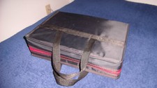30 Cassette Tape Holder with Handle, Black Color, Carrying Case