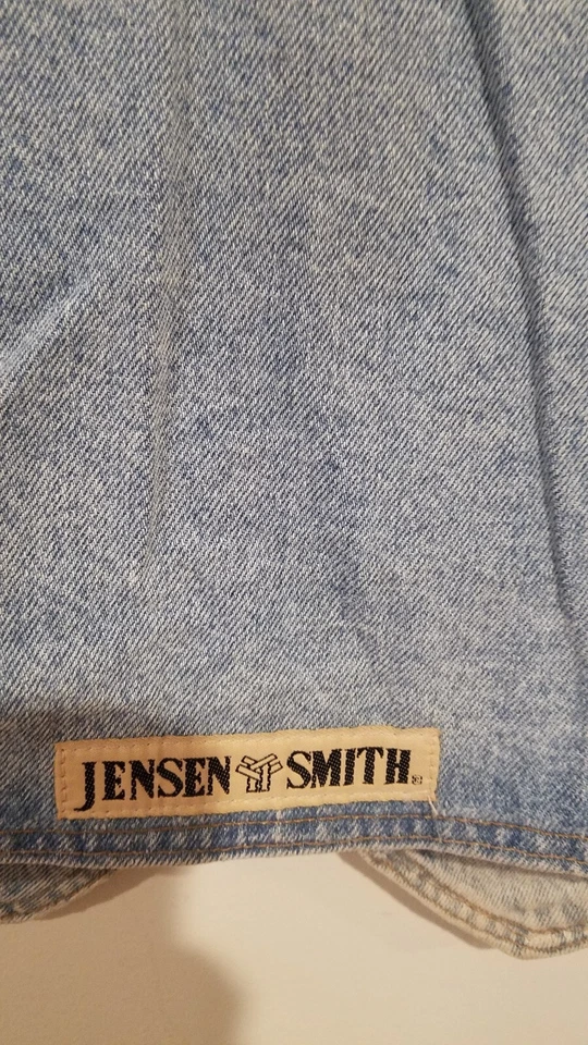 NEW/Vintage Jensen & Smith Turkish Kilim / Denim Vest. XL - Image 4 of 4