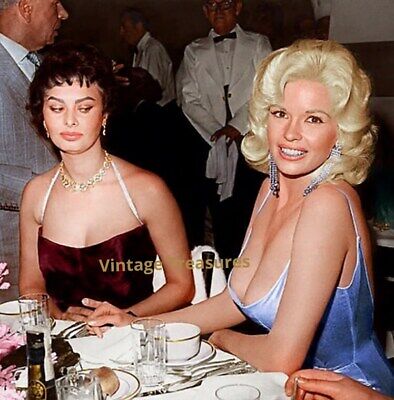 What was Sophia thinking about Jayne Mansfield Low Cut Dress