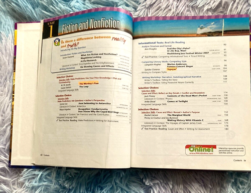 Prentice Hall Literature Language Literacy Hardcover Practice Tests Study Guide - Picture 3 of 20
